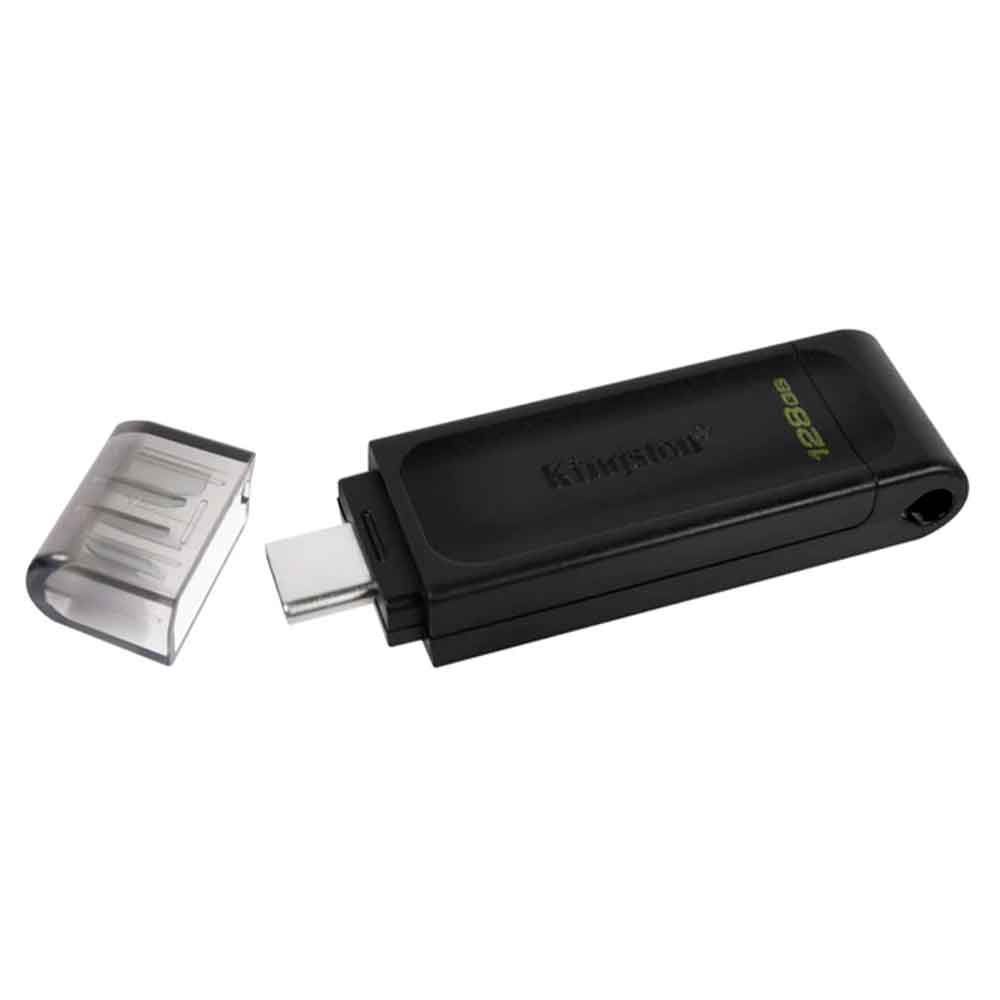 Imagem de PEN DRIVE KINGSTON DATATRAVELER 70 128GB USB-C - DT70/128GB