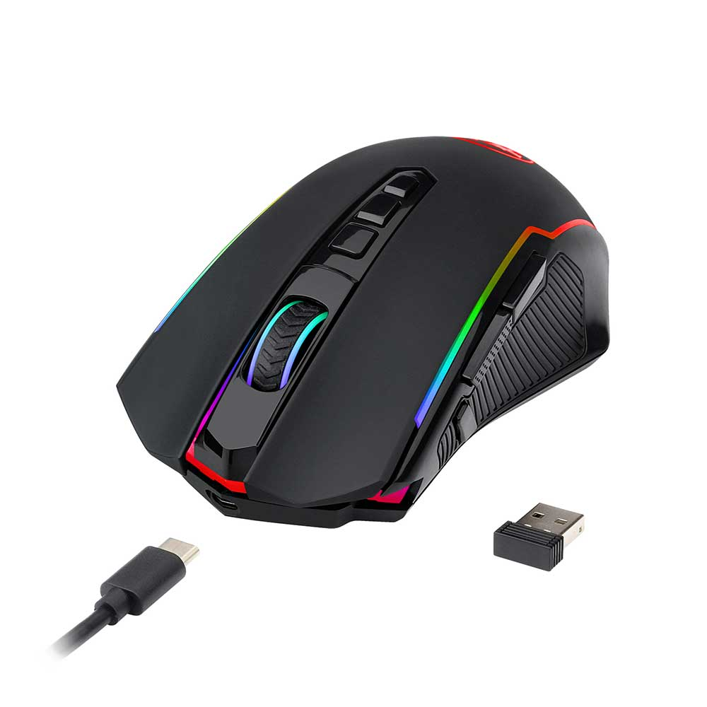 Imagem de MOUSE GAMER REDRAGON SEM FIO RANGER LITE PRETO M910-KS