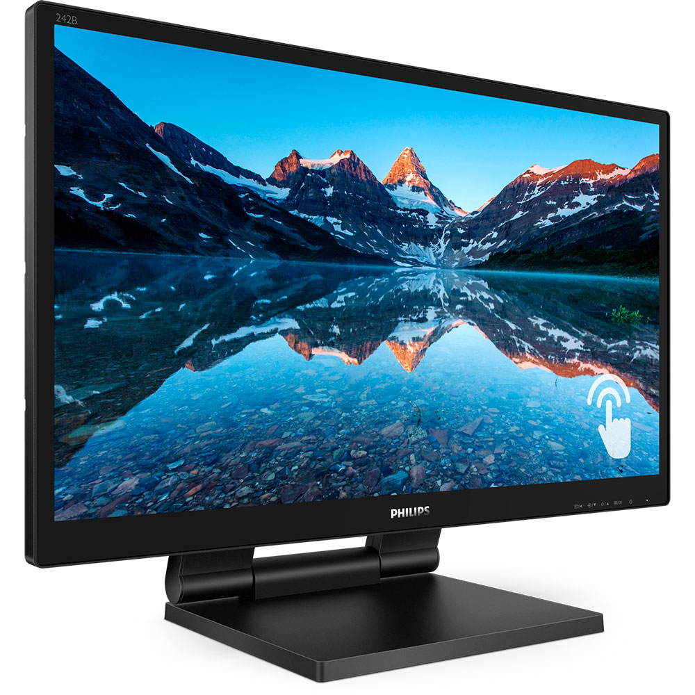 Imagem de MONITOR TOUCH SCREEN PHILIPS 242B9T 23,8" FDH / 60HZ / 5MS / VGA / HDMI / DVI / DP 1.2 / USB / VESA
