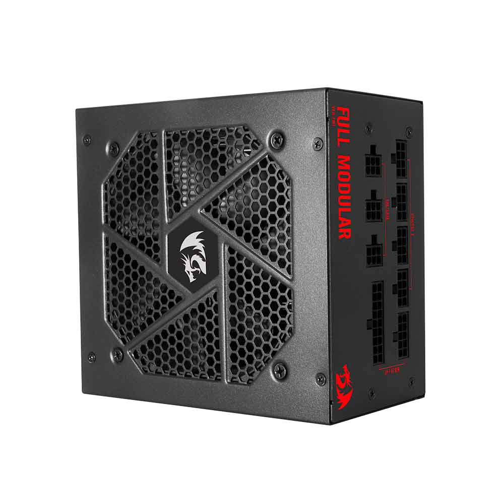 Imagem de FONTE GAMER REDRAGON 750 WATTS FULL MODULAR 80 PLUS GOLD 120 X 120 X 25 MM