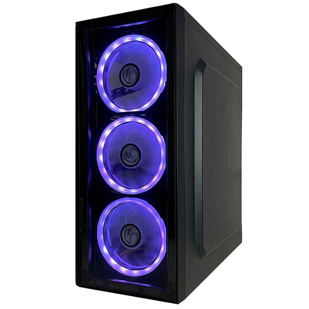 Imagem de GABINETE  ATX BRAZILPC GAMER BPC C2-2901 BLACK 2xUSB S/FONTE