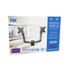 Imagem de SUPORTE MONITOR SANTANA COM PISTAO A GAS DE PAREDE PARA 2 MONITORES 10" A 35" - 079-0091
