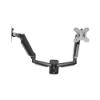 Imagem de SUPORTE MONITOR SANTANA COM PISTAO A GAS DE PAREDE PARA 2 MONITORES 10" A 35" - 079-0091