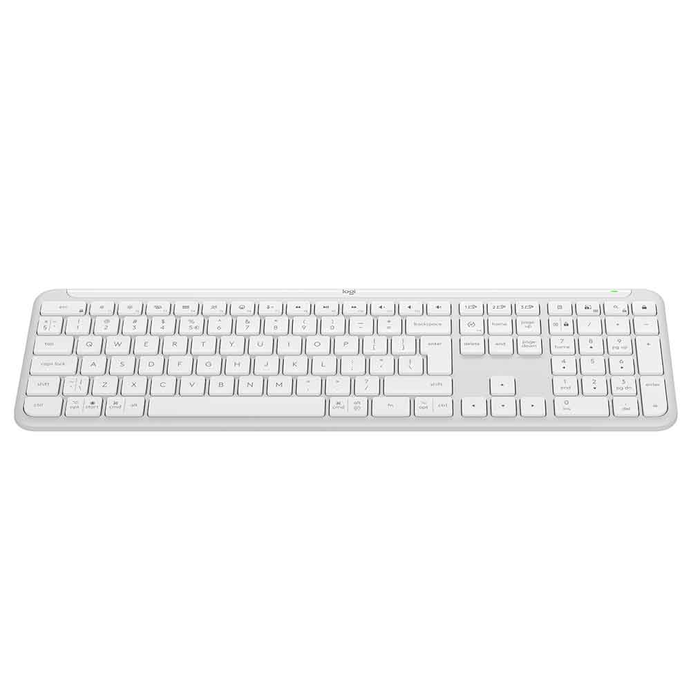 Imagem de TECLADO LOGITECH SIGNATURE SLIM K950 SEM FIO BRANCO - 920-012601