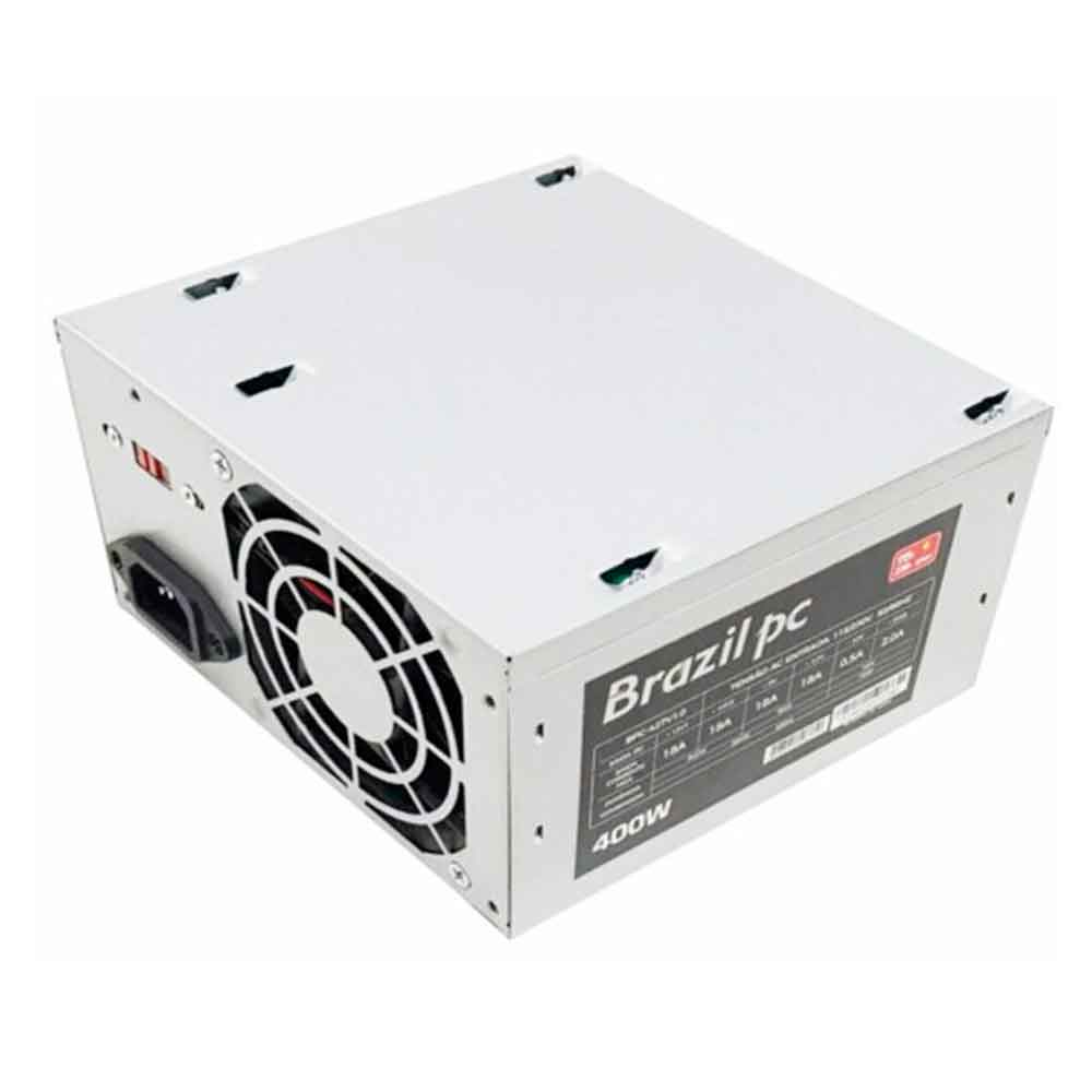 Imagem de FONTE DE ALIMENTACAO ATX 400W REAL BRAZILPC BPC-S427V1.0 24 PINOS OEM