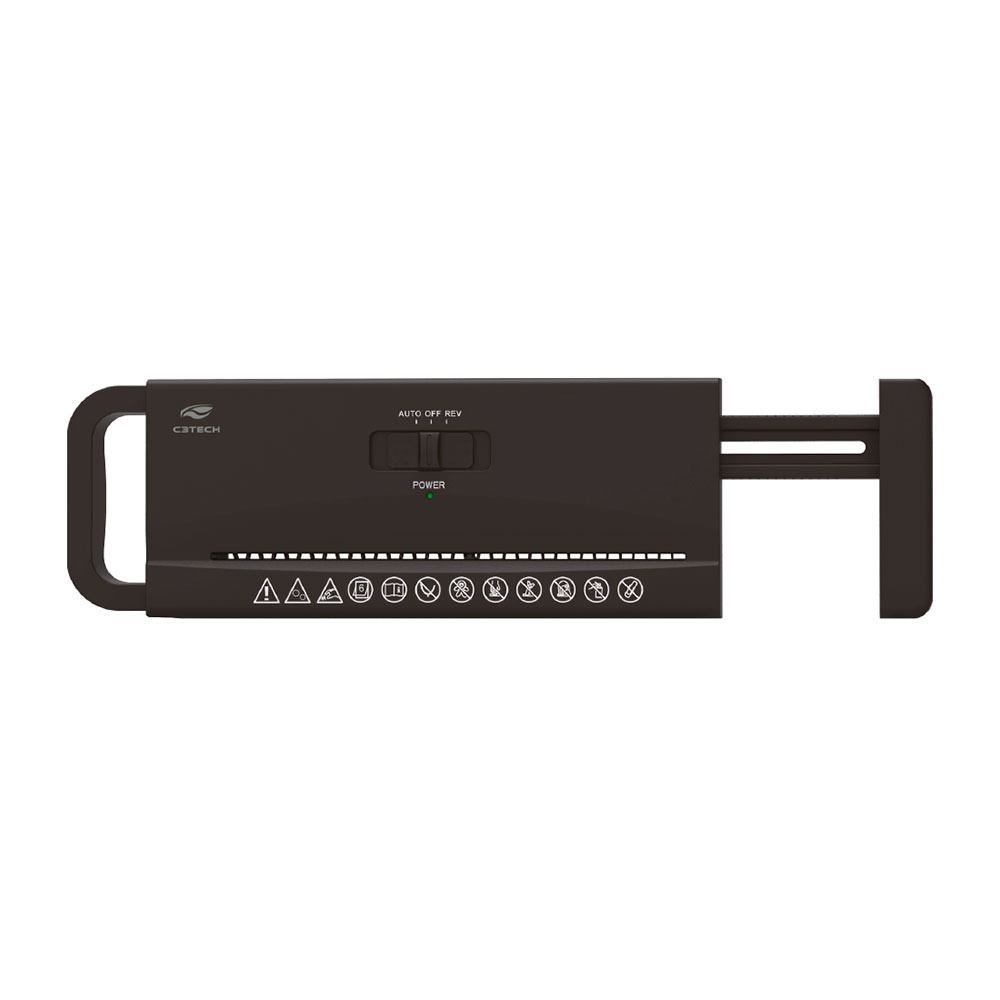 Imagem de FRAGMENTADORA DE PAPEL C3TECH 110V FR-100BK