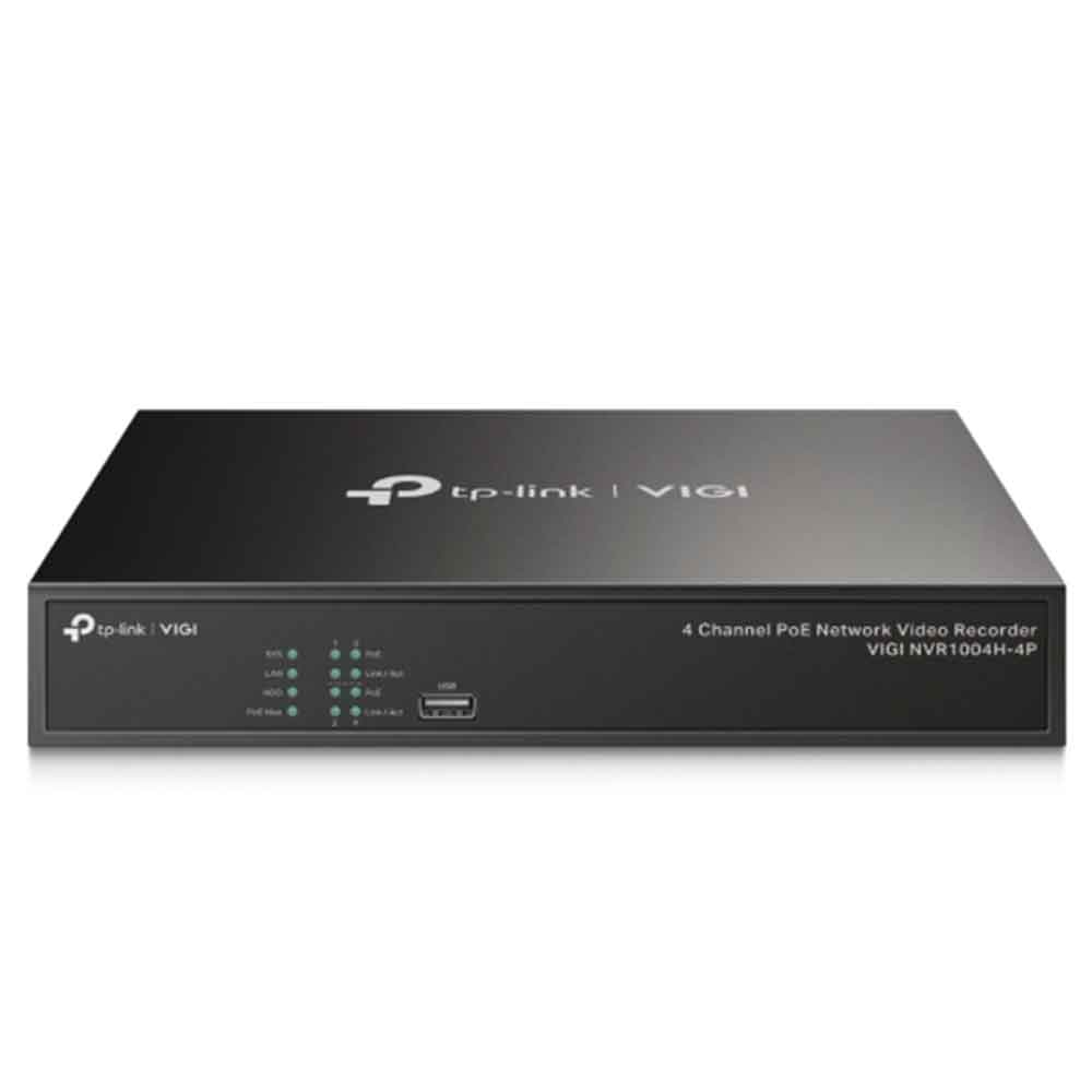 Imagem de GRAVADOR NVR DE VIDEO DE REDE 4 CANAIS VIGI NVR1004H TPLINK TPN0432