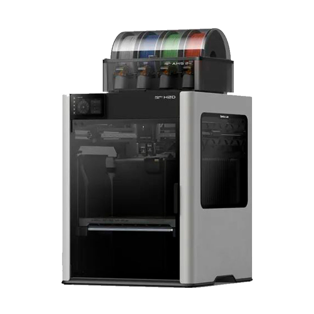 Imagem de IMPRESSORA 3D BAMBU LAB H2D 220V+ AMS 2 PRO (COMBO)- PF003-D+SA007-EU