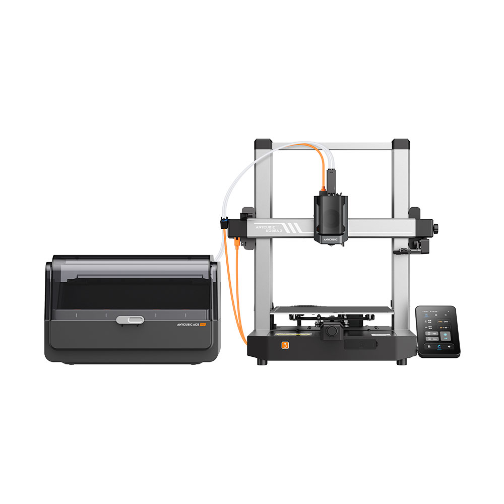 Imagem de IMPRESSORA 3D ANYCUBIC KOBRA 3 V2 COMBO - K3VCBK0A-B