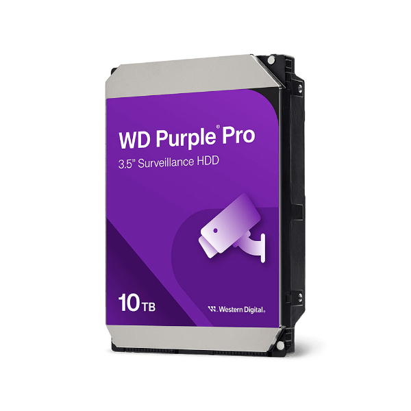 Imagem de HDD WD PURPLE PRO 10 TB PARA SEGURANCA / VIGILANCIA / DVR - WD102PURP