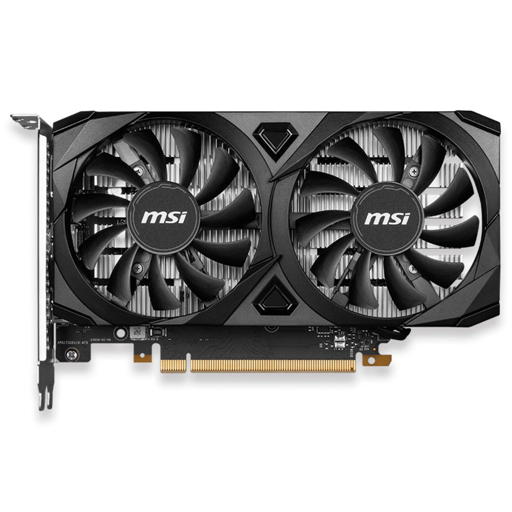 Imagem de PLACA DE VIDEO MSI GEFORCE RTX 3050 VENTUS 2X OC 6GB GDDR6 96BITS 912-V812-060