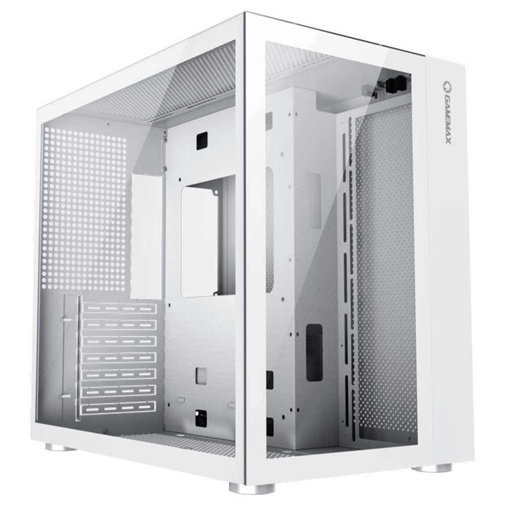 Imagem de GABINETE GAMER GAMEMAX LUCENT BK MID TOWER ATX BRANCO - X214100901520