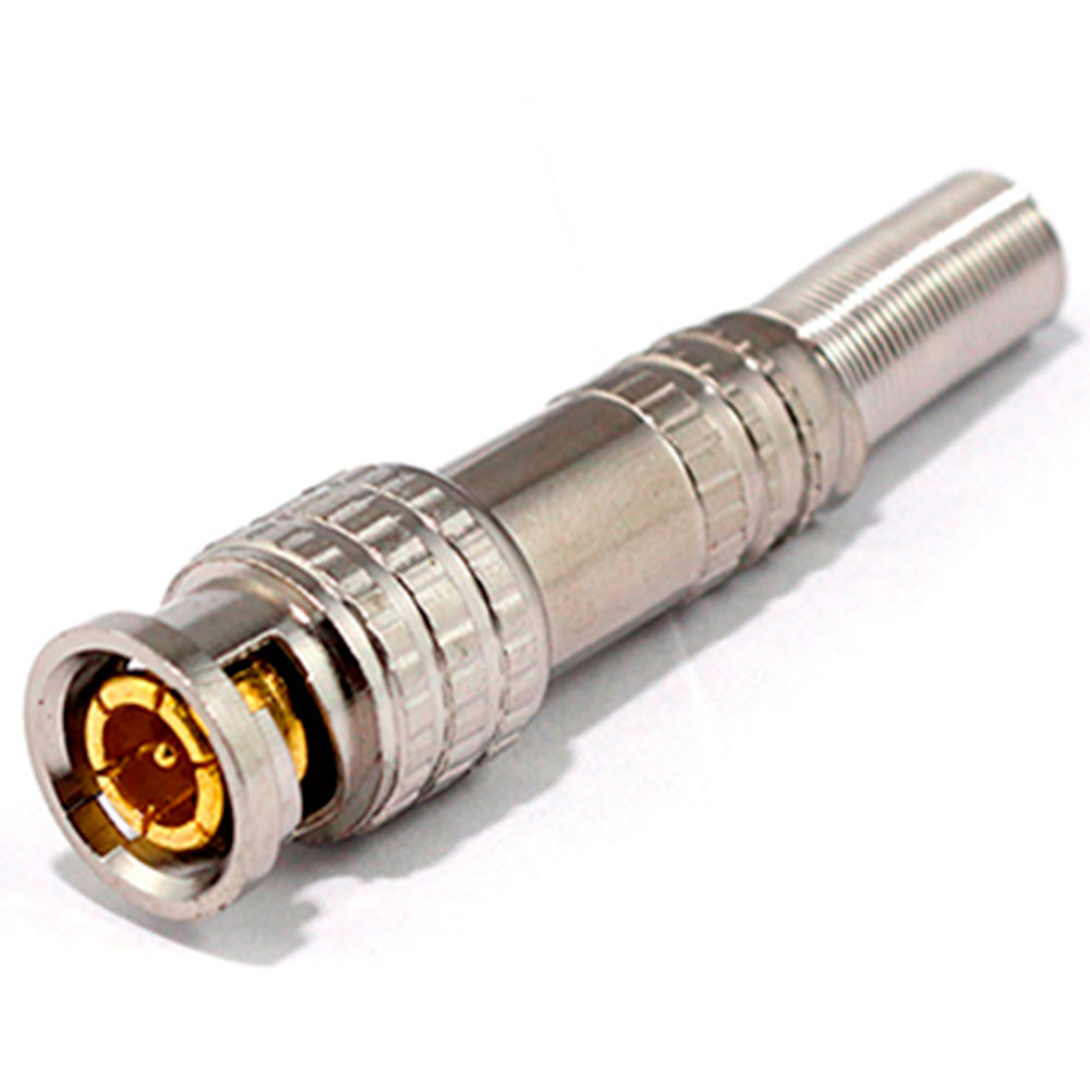 Imagem de CONECTOR BNC MOLA PARAFUSO 4MM 10UN FCBNC04 FC FONTES