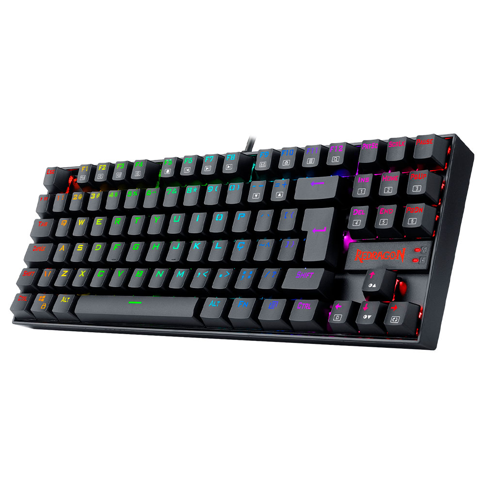 Imagem de TECLADO REDRAGON MAGNETICO GAMER KUMARA PRO RGB PRETO SWITCH MARROM K552RGB-PRO (PT-BROWN) V2