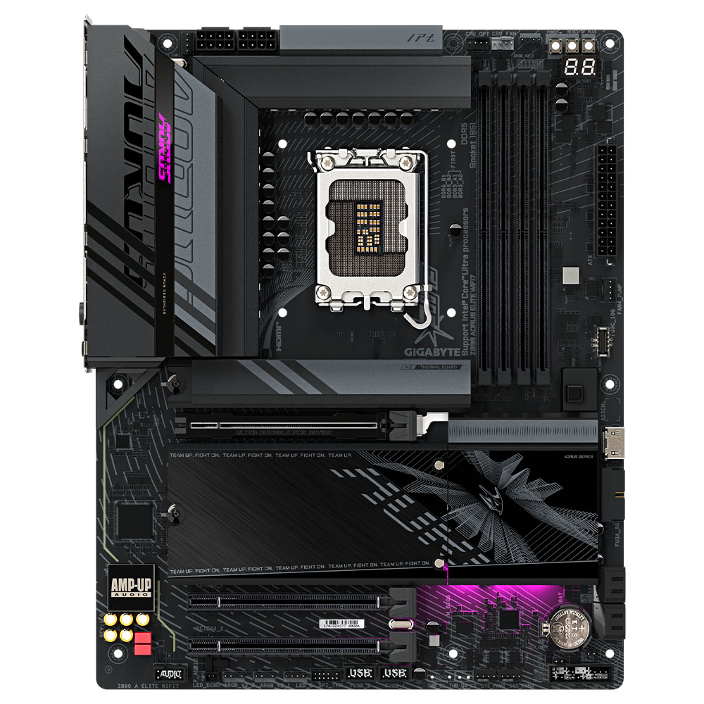Imagem de PLACA MAE (INTEL) GIGABYTE Z890 A ELITE WIFI7 1.0 DDR5 LGA1851 ULTRA PROCESSORS
