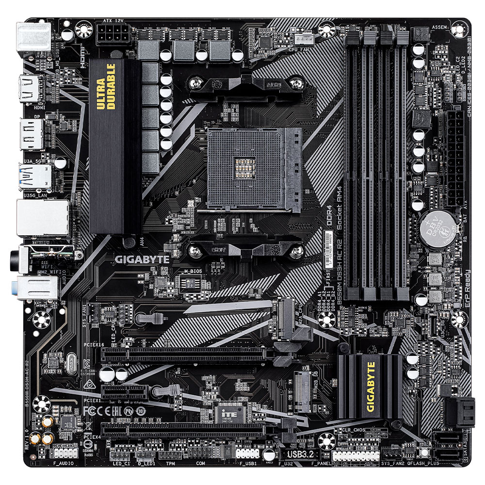 Imagem de PLACA MAE (AMD) GIGABYTE B550M DS3H AC R2 1.0 DDR5 AM5