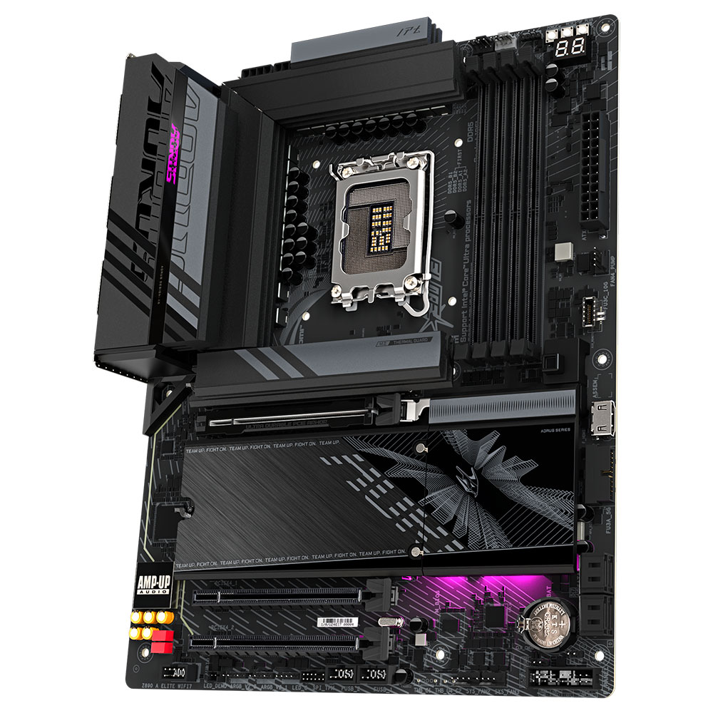 Imagem de PLACA MAE (INTEL) GIGABYTE Z890 A ELITE WIFI7 1.0 DDR5 LGA1851 ULTRA PROCESSORS